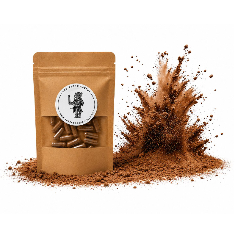 Psilocybin & Cacao Microdose Capsules – Select Your Strain